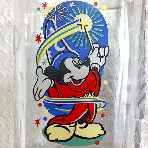 McDonald’s Disney Epcot Park Fantasia Mickey Drinking Glass from 2000 - Picture 2 of 7